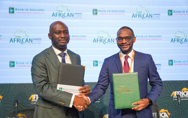 African Guarantee Fund et la Bank of Industry signent un accord-cadre de garantie de 50 millions de dollars US pour renforcer les capacités des femmes entrepreneures et des Petites et moyennes entreprises (PME) au Nigeria