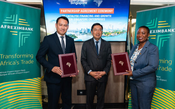 Enterprise Singapore et la Banque Africaine d’Import-Export (Afreximbank) unissent leurs forces pour stimuler le financement des entreprises singapouriennes présentes en Afrique