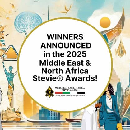 Gagnants des Middle East & North Africa Stevie® Awards 2025 Annoncés