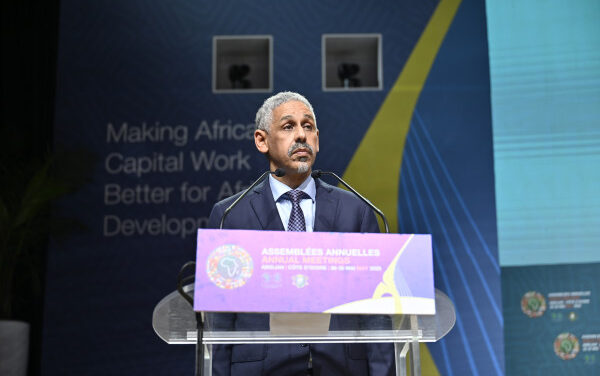 Sidi Ould Tah élu neuvième président du Groupe de la Banque africaine de développement 