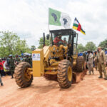 République centrafricaine : le président Faustin-Archange Touadéra lance les travaux de construction de la route Gouga-Mbaïki-Bangui, longue de 221 kilomètres