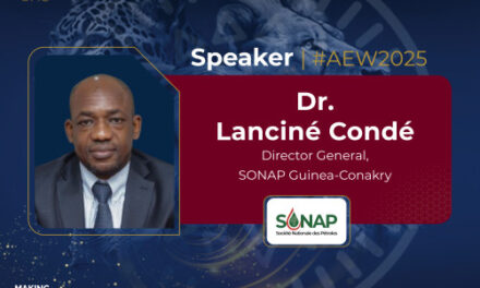 African Energy Week (AEW) 2025 mettra en avant les opportunités offertes par la Guinée avec la participation du directeur général de la Société nationale des pétroles de Guinée (SONAP)