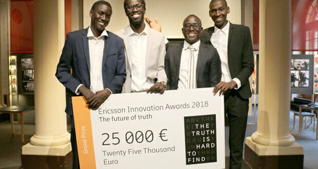 Edutech: L’équipe sénégalaise OwnLabs, lauréate des ‘‘Ericsson Innovation Awards’’
