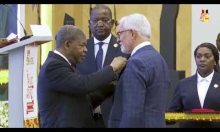 Le Président João Lourenço décerne à Haim Taib la Médaille de la Paix et du Développement de l’Angola pour trois décennies de partenariat et de progrès