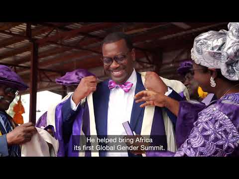 Une vidéo de la Banque sur le plaidoyer du président Adesina en faveur de l’égalité de genre remporte deux prix internationaux